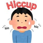 Hic (sound of hiccup)