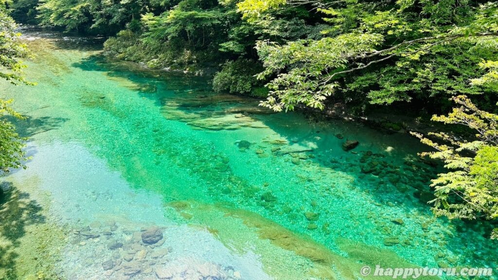 川の表面を確認すべし